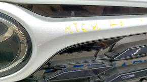 Grila radiator Toyota Highlander 20- fara camera cu emblema, argintiu, nisip