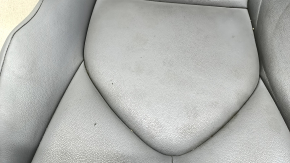 Водительское сидение Toyota Highlander 20-21 с airbag, электрическое, подогрев, кожа серая, XLE, царапины, под чистку