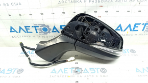 Oglinda laterala stanga Toyota Highlander 20-7 pini, semnalizare, incalzita, BSM, neagra