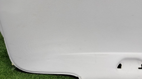 Обшивка потолка VW Tiguan 09-17 без люка, серый, под химчистку, вмятины, отклеена ткань, отклеено крепление плафона