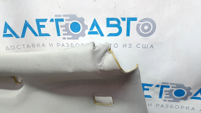 Обшивка потолка VW Tiguan 09-17 под панораму, серая, заломы, под химчистку, отклеивается ткань, вмятины
