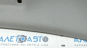 Обшивка потолка Hyundai Ioniq 17-22 без люка, серая, под химчистку