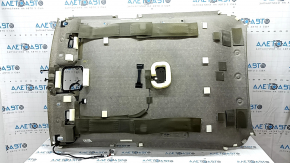 Обшивка потолка Hyundai Ioniq 17-22 без люка, серая, под химчистку