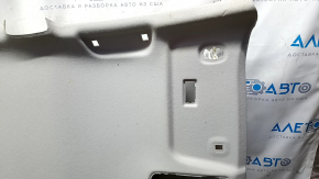 Обшивка потолка Toyota Prius V 12-16 серая, без люка, заломы, под химчистку, вмятины, царапины