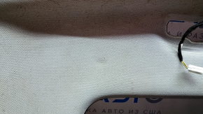 Acoperirea tavanului pentru Jeep Compass 17-19 sub panoramă, gri, pentru curățare chimică