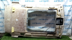 Обшивка потолка BMW X5 E70 07-13 бежевая, под панораму, под перешив, вмятины, надломы