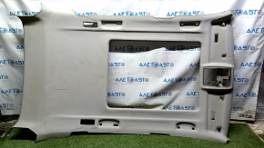 Обшивка потолка BMW X5 E70 07-13 серая, под панораму, под химчистку, царапины, вмятины, надломы, отклеилась ткань