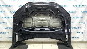 Капот голый Audi Q5 80A 18-24 алюминий, черный LY9T, сколы, тычка