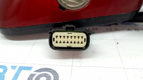 Oglinda dreapta Ford Fusion mk5 13-20 11 pini, semnalizare, incalzita, lumina de fundal, rosu, zgarieturi