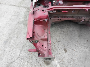 Sfert dreapta fata Ford Fusion mk5 13-20 cu suport, pe caroserie, rosu