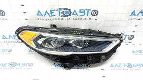 Ansamblu far dreapta Ford Fusion mk5 17-20 LED cu DRL, nisip, zgarieturi, pentru lustruire