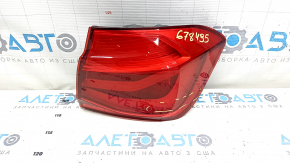 Lampa aripa dreapta BMW 3 F30 16-18 lumina, zgarietura