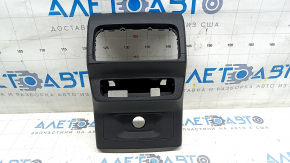 Trim consola centrală spate Audi Q5 80A 18-20 negru