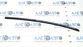 Молдинг двери верхний задний правый Audi A6 C8 19-24 черный глянец