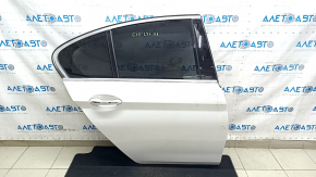 Ansamblu ușă spate dreapta BMW 5 G30 17-23 fără cheie, alb 300