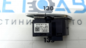 Кнопка центрального замка двери передней правой Audi A6 C8 19-24 хром