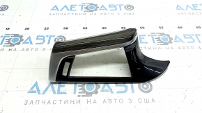 Decorat panou fata stanga BMW 5 G30 17-23 efect lemn, iluminat, elemente de fixare rupte