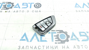 Ключ BMW 5 G30 17-23 smart, 4 кнопки, без эмблемы, царапины, потерт