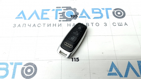 Ключ Audi A6 C8 19- 4 кнопки, тычки, царапины, потерт