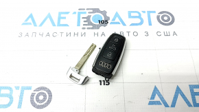 Ключ Audi A6 C8 19- 4 кнопки, тычки, царапины, потерт