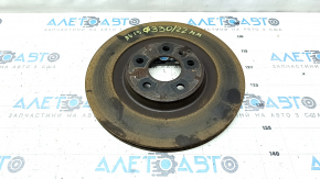 Disc frana spate stanga Audi A6 C8 19- 330/22mm