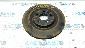 Disc frana spate dreapta Audi A6 C8 19- 330/22mm