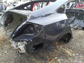 Четверть крыло задняя правая Honda Civic X FC 16-21 4d синяя, на кузове, тычки, не стандарт