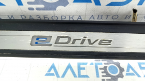 Garnitură prag, exterior față stânga BMW 5 G30 18- eDrive, iluminat, zgârieturi