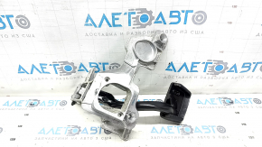 Педаль тормоза Audi A6 C8 19-21 черная с кронштейном