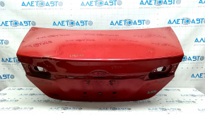 Крышка багажника Toyota Camry v50 12-14 usa LE, красный 3R3, примятость, тычки
