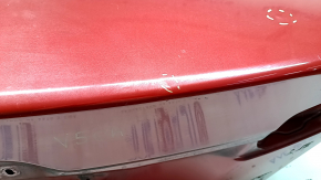 Крышка багажника Toyota Camry v50 12-14 usa LE, красный 3R3, примятость, тычки