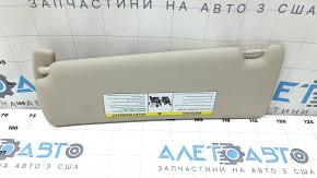Козырек правый BMW 3 F30 4d 15-18 бежевый, без крючка, под подсветку
