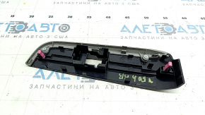 Накладка управления стеклоподъемниками задняя правая Toyota Camry v50 12-14 usa, под серое дерево, царапины