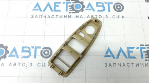 Накладка управления стеклоподъемником передним левым BMW 3 F30 12-18 бежевая без автоскладывания