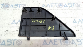 Накладка обшивки арки правая Lexus RX300 RX330 RX350 RX400h 04-09 черная, царапины
