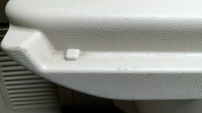 Обшивка арки левая Nissan Rogue 14-18 бежевая, под 2 ряда, царапины, потертости