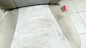 Пассажирское сидение Toyota Camry v50 12-14 usa без airbag, механическое, ткань бежевая, под химчистку