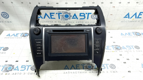 Casetofon, monitor, schimbător de CD-uri, radio Toyota Camry v50 12-14 usa display mare, defect display, zgârieturi