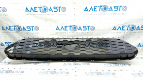 Решетка радиатора grill Ford Mustang mk6 18-23 рест с эмблемой, песок