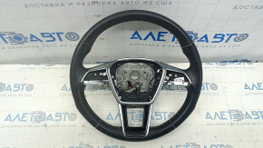 Volan gol Audi A6 C8 19 - piele neagra, incalzit, Sport, refacut