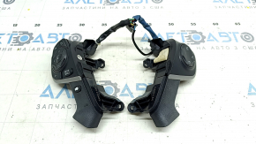 Кнопки управления на руле Toyota Camry v50 12-14 usa LE, XLE тип 3 потерта кнопка, царапины