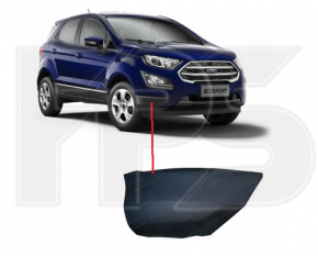 Накладка переднего бампера левая Ford Ecosport 18-22