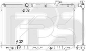 Radiator de răcire a apei pentru Honda Accord 13-17, nou, neoriginal, KOYORAD, Japonia