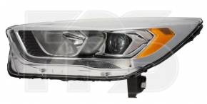 Farul din față dreapta asamblat Ford Escape MK3 17-19 restilizat halogen + LED luminos nou neoriginal