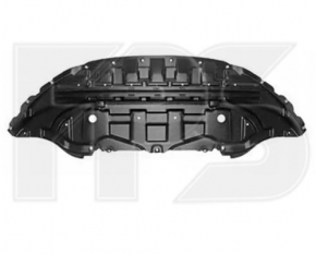 Защита переднего бампера Ford Mustang mk6 18-23 рест 2.3T