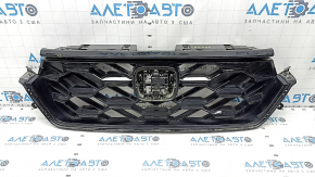 Ansamblu grila radiator pentru Honda CRV 23-HEV cu turnare neagra lucioasa