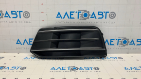 Решетка переднего бампера левая Audi Q5 80A 18-20 с хромом