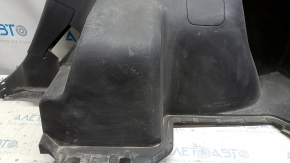 Decorat arc dreapta Nissan Leaf 13-17 negru, uzat, zgarieturi
