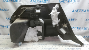 Decorat arc dreapta Nissan Leaf 13-17 negru, uzat, zgarieturi