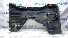 Decorație arc drept Ford Transit Connect MK2 13 - cargo, negru, zgârieturi